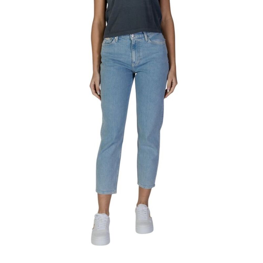 Calvin Klein Jeans Light Blue Cotton Mom Women's Jeans